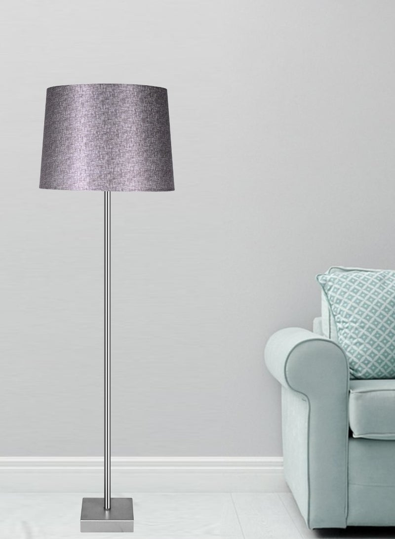 El Rawda Lighting Modern Floor Lamp - Metal - | Hoka Floor Lamp | Color: Silver | Size: 153x20 cm  - Image 2