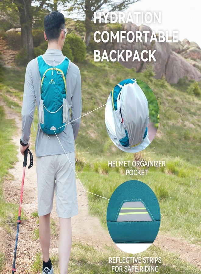 Opliy Hydration Pack,Hydration Backpack with 2L Hydration Bladder Lightweight Running Water Backpack for Women Men Kids (Dark green) - Image 4