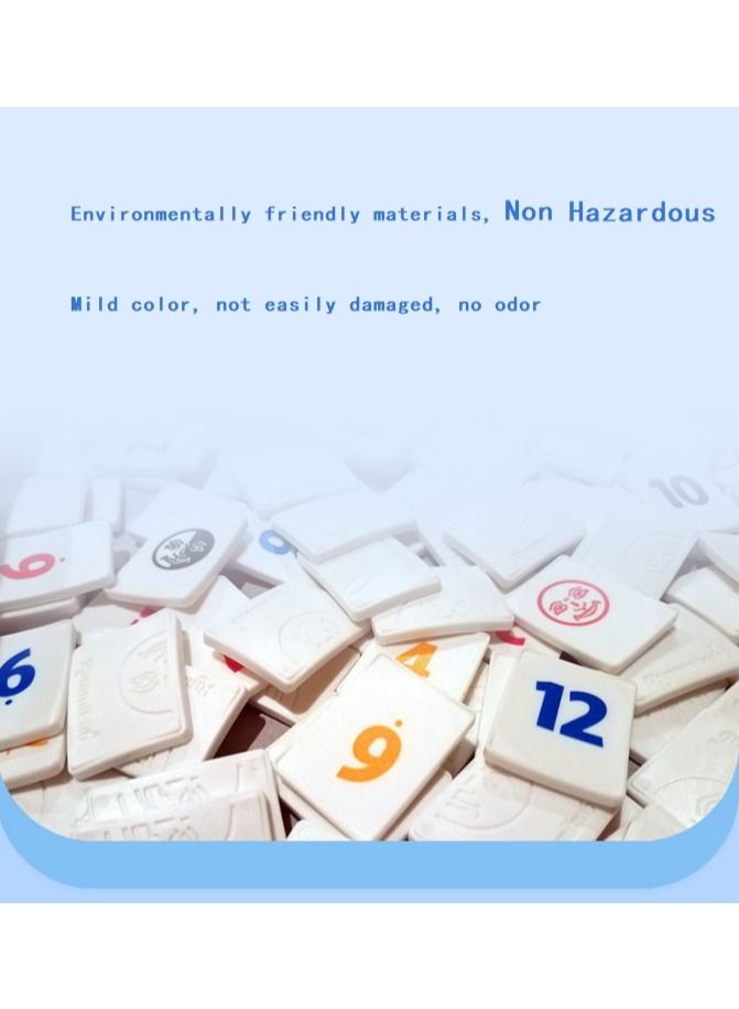 Rummikub Four Player Edition The Classic Rummy Tile Game More Tiles And More Players For More Fun Blue - Image 4