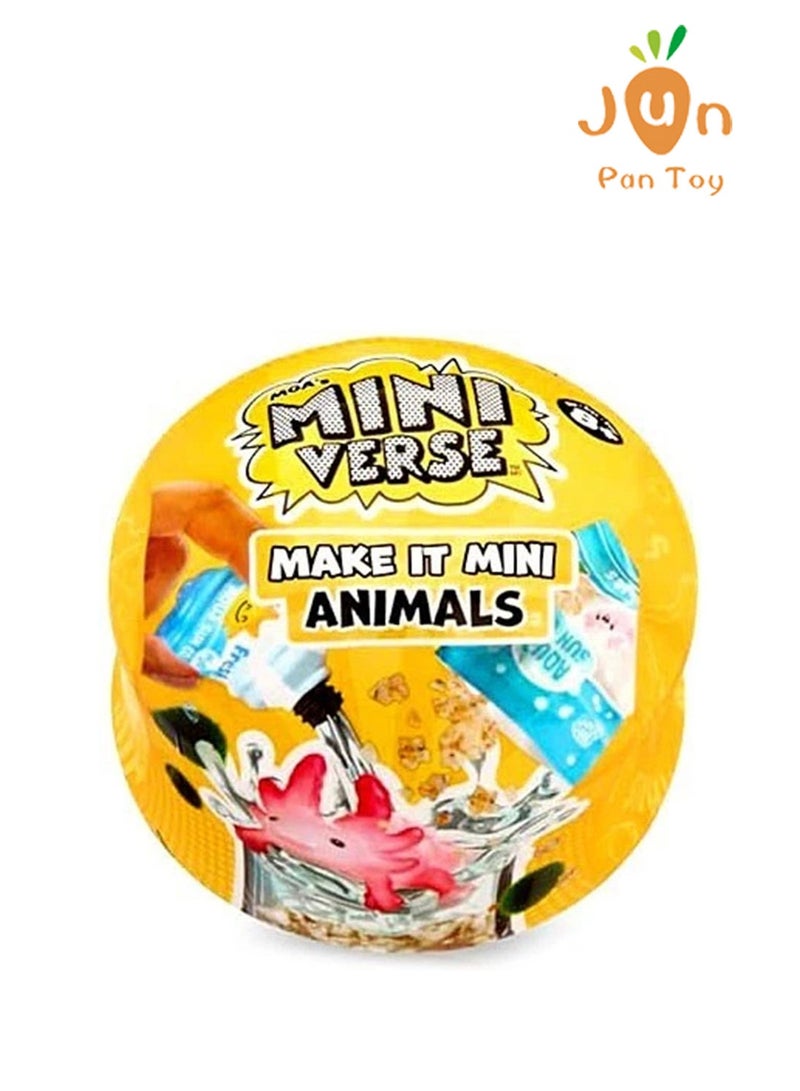 Miniverse MGA Miniverse Make It Mini Animals Mystery Blind Capsule, DIY Resin Miniature Pet Habitat Collectible Toy for Kids 8+ - Image 4
