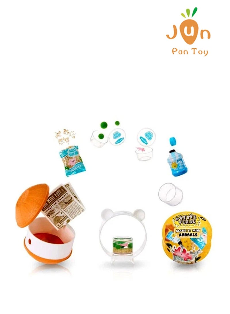 Miniverse MGA Miniverse Make It Mini Animals Mystery Blind Capsule, DIY Resin Miniature Pet Habitat Collectible Toy for Kids 8+ - Image 2
