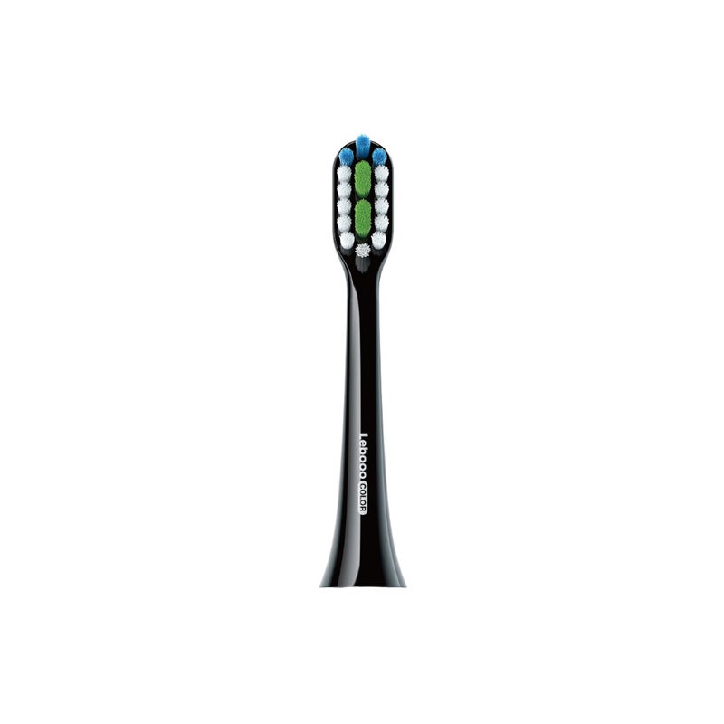 رأس فرشاة أسنان كهربائية لبديل Huawei HiLink Lebooo Sonic للعناية بالأسنان 2 قطعة / عبوة سوداء - Image 1