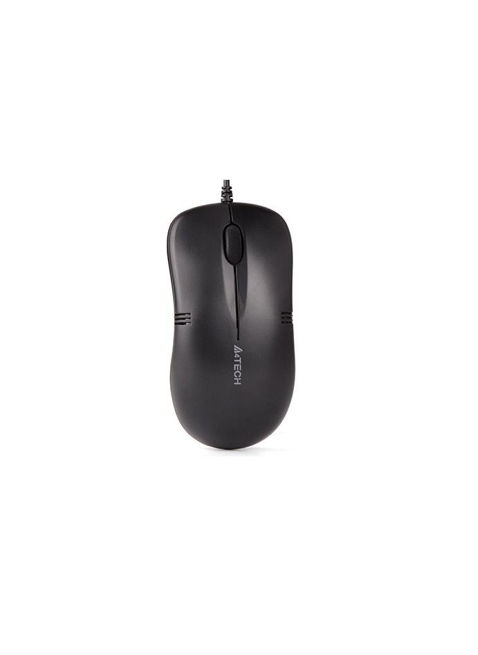 A4TECH A4TECH OPTICAL WIRED MOUSE OP-560, BLACK  - Image 1