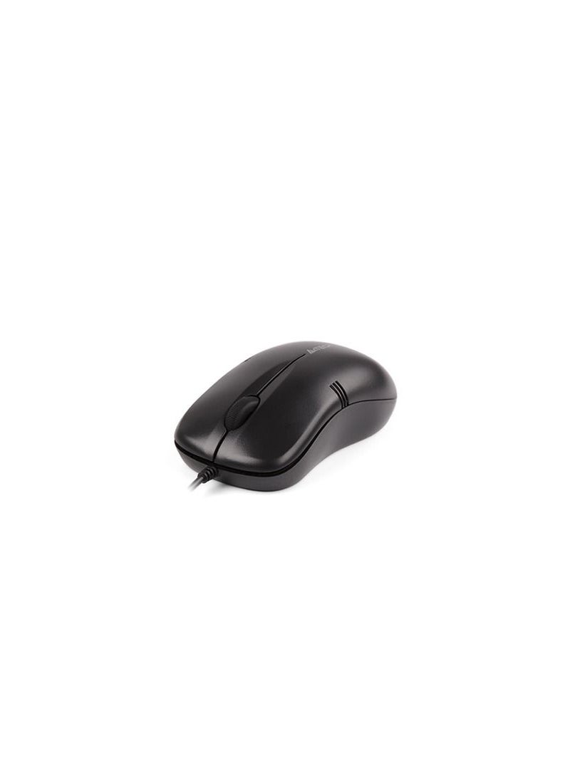 A4TECH A4TECH OPTICAL WIRED MOUSE OP-560, BLACK  - Image 4