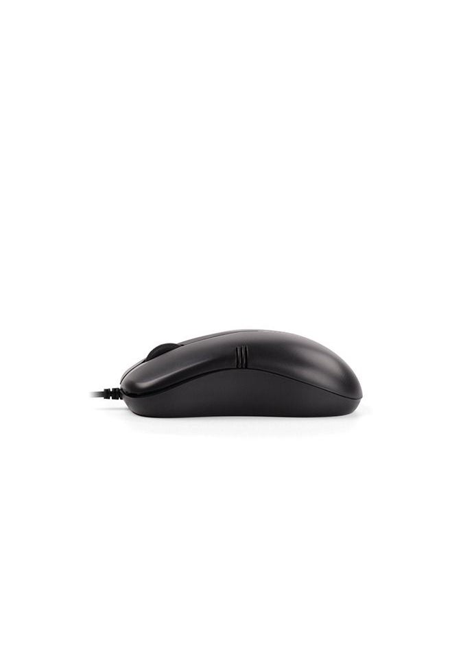 A4TECH A4TECH OPTICAL WIRED MOUSE OP-560, BLACK  - Image 3