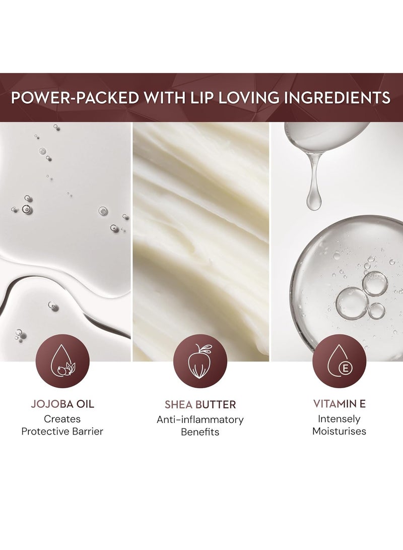 شوجر كوزماتيكس مرطب شفاه تيبسي من شوغر كوزماتكس للشفاه الجافة والمتشققة، بفيتامين هـ وزبدة الشيا وزيت الجوجوبا | حماية وتغذية للشفاه | مرطب شفاه بعامل حماية من الشمس | 4.5 غرام - 07 برامبل - Image 3