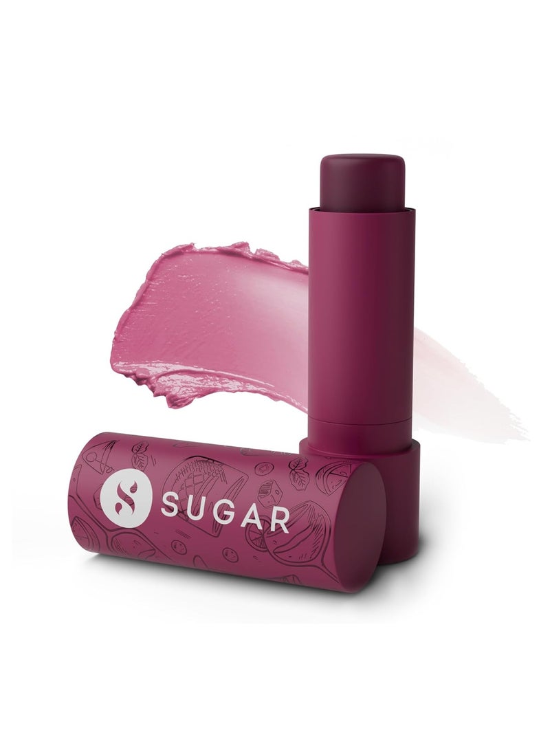 شوجر كوزماتيكس مرطب شفاه تيبسي من شوغر كوزماتكس للشفاه الجافة والمتشققة، بفيتامين هـ وزبدة الشيا وزيت الجوجوبا | حماية وتغذية للشفاه | مرطب شفاه بعامل حماية من الشمس | 4.5 غرام - 07 برامبل - Image 1