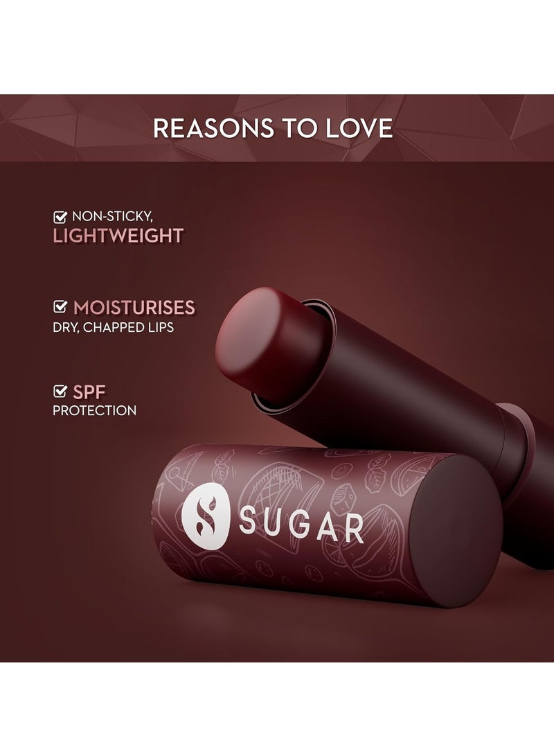 شوجر كوزماتيكس مرطب شفاه تيبسي من شوغر كوزماتكس للشفاه الجافة والمتشققة، بفيتامين هـ وزبدة الشيا وزيت الجوجوبا | حماية وتغذية للشفاه | مرطب شفاه بعامل حماية من الشمس | 4.5 غرام - 07 برامبل - Image 2