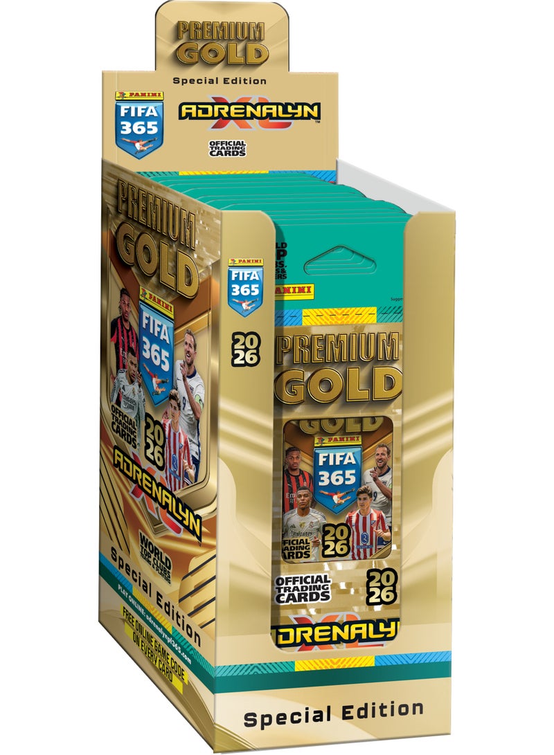 Panini 365 Fifa 2025/26 Adrenalyn XL Trading Card Collection Premium Gold Packs - 5514 - Image 1