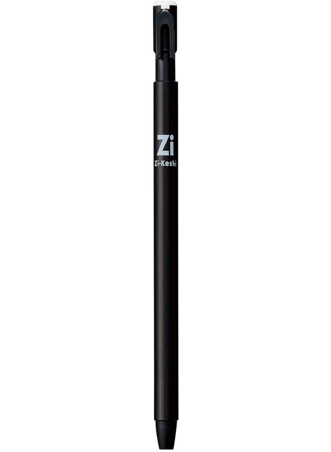 Kutsuwa HiLiNE Pen Zikeshi, an eraser dust sticks to the magnet, White Body, Black Core(RE034WH) - Image 1