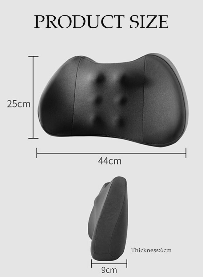 DUNISO Lumbar Support Pillow for Office Car Back Support Pillow with Memory Foam Pad Back Cushion for Back Pain Relief Improve Posture Cushion - Image 4