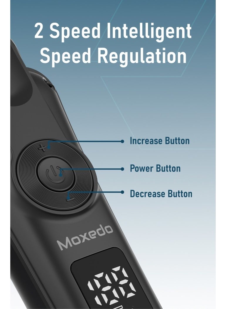 Moxedo Clivra Cordless Hair Trimmer Clipper for Men Titanium Coated Blade 90 Mins Working Time 2 Speed Control IPX6 Waterproof - Image 5