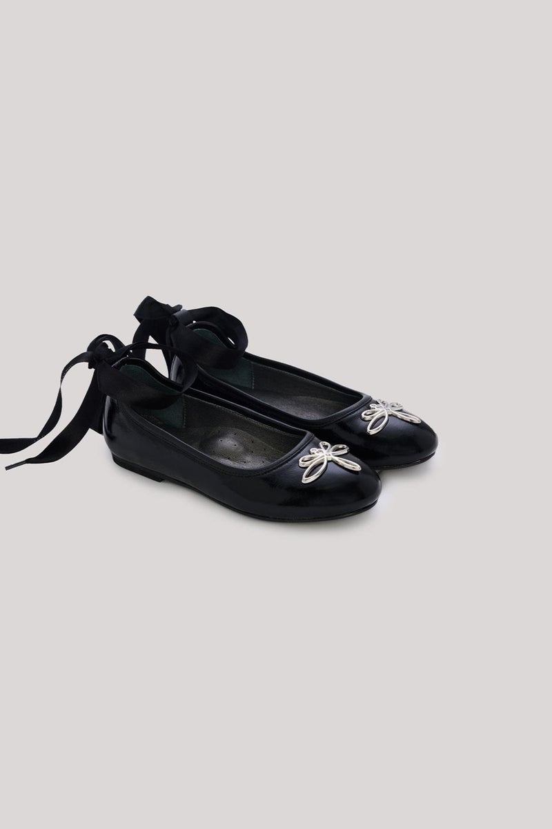 TYESS Girls Black Shoes  - Image 3