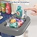 Doloowee Kids Kitchen Playset Kitchen Toy for Toddlers 35 with 40 Accessories Toy Kitchen Set for Kids Ages 48 Pretend Toy for Kids Girls Boys - Image 4