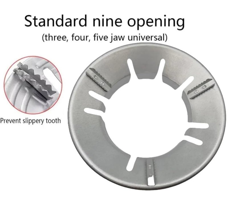 SHYAM INTERNATIONAL Shyam International Gas Shaver Ring Fire Windproof Energy Saving Stove Stand Gas Chula Support Protector Stand Burner Jali Gas Protection Ring Stainless Steel Stand Pack of 2  - Image 4