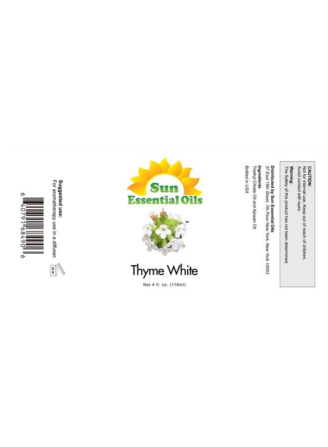 Sun Essential Oils 4oz - Thyme Essential Oil - 4 Fluid Ounces - Image 2