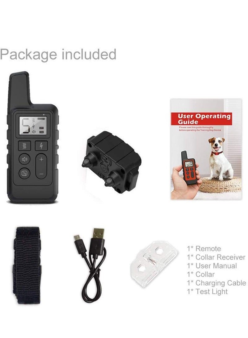 Beauenty Bark Collar for Dogs Rechargeable Automatic Anti-barking Device Dog Training Device Recognizes Dog Barking Smart Electric Shock Collar - Image 3