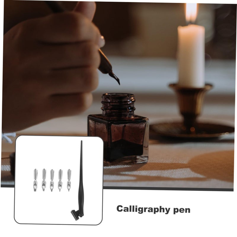 Handmade Irregular Rod Calligraphy Dip Pen For Drawing And Writing - Image 3