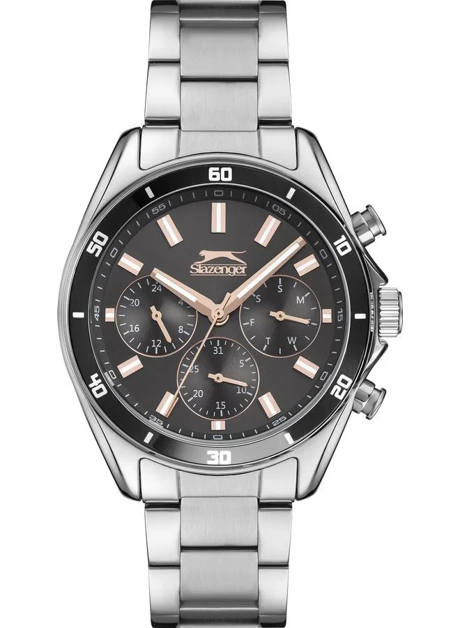 Slazenger Men's Metal Multi Function Watch SL.9.6522.2.02 - 44.5 mm