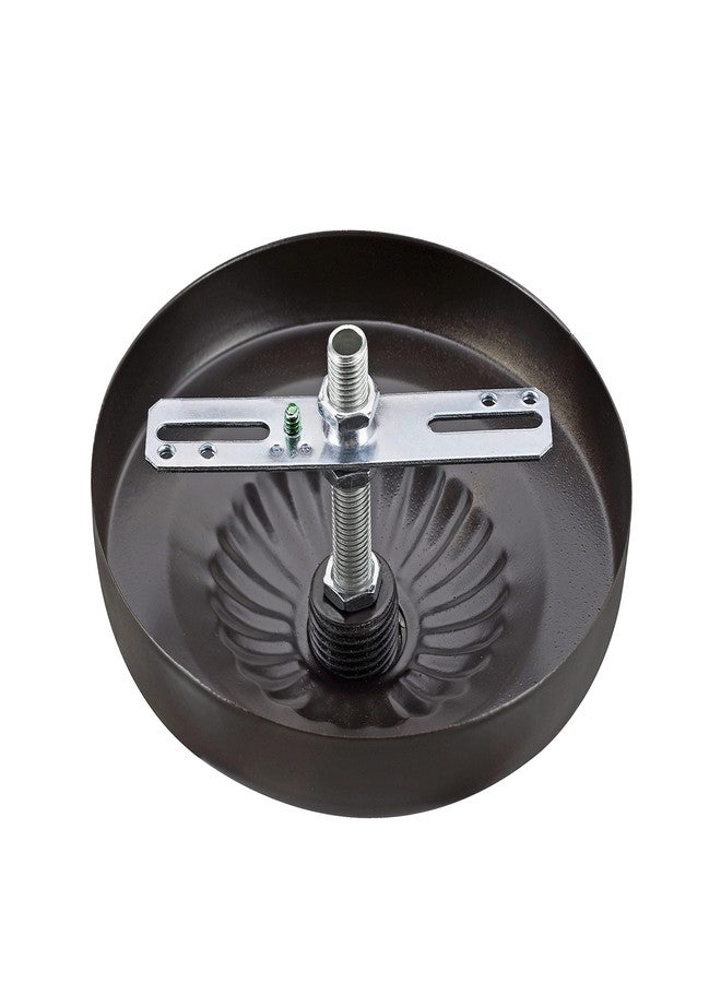 Aspen Creative 21516-12, Transitional Chandelier & Light Fixture Canopy Kit w/Collar Loop, Oil Rubbed Bronze, 4-3/4" Diameter, 1" Center Hole, 2 Pack - Image 3