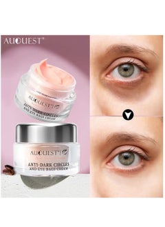 AuQuest Anti Dark Circles & Eye Bags Cream Reduce Wrinkle Dark Circles Puffiness & Eye Bags Under Eye Cream for Dark Circles and Puffiness Delicate Skin Under Eye with Peptides & Caffeine 20g  - Image 4