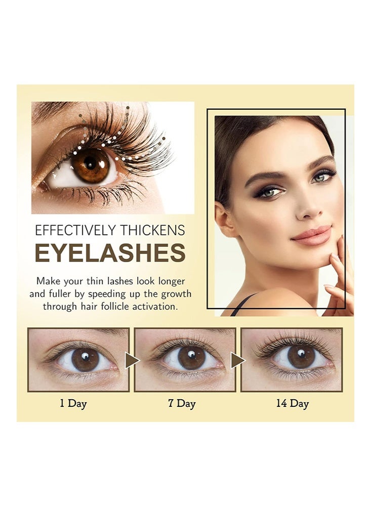 إيلهو سيروم تجديد مكثف للرموش والحواجب - سيروم نمو الرموش ومقوي الحواجب لنمو رموش وحواجب أكثر كثافة وجاذبية، حجم 20 مل - Image 2