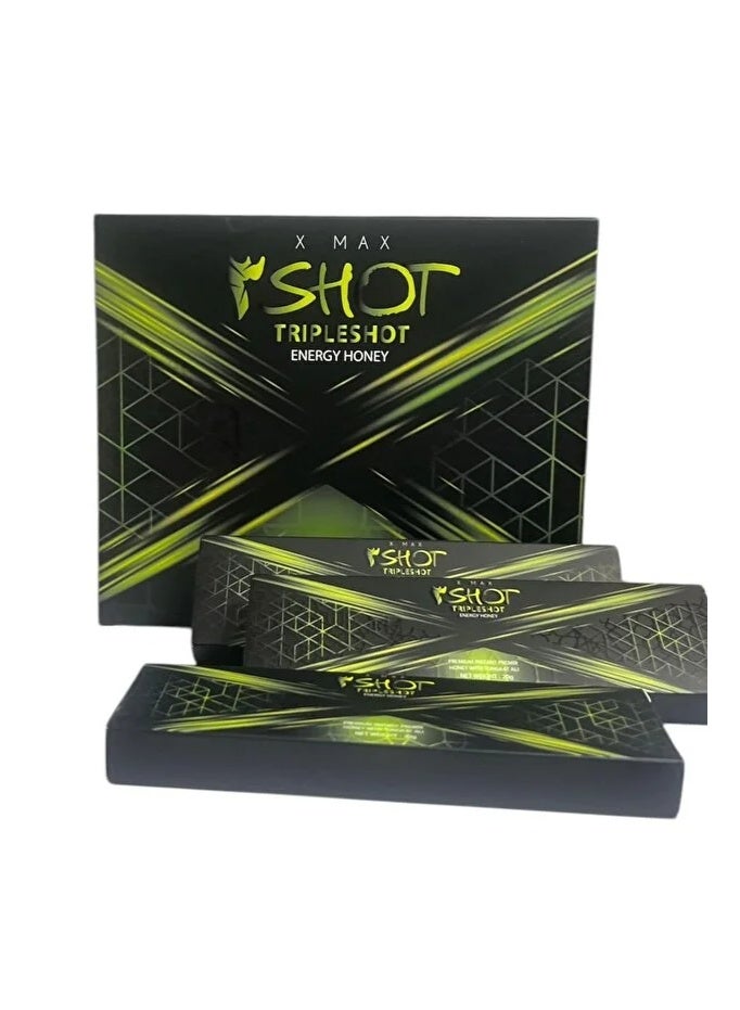 DURRAT AL ASAL X MAX 3 Shot hony for Meen 10 sachet*20g