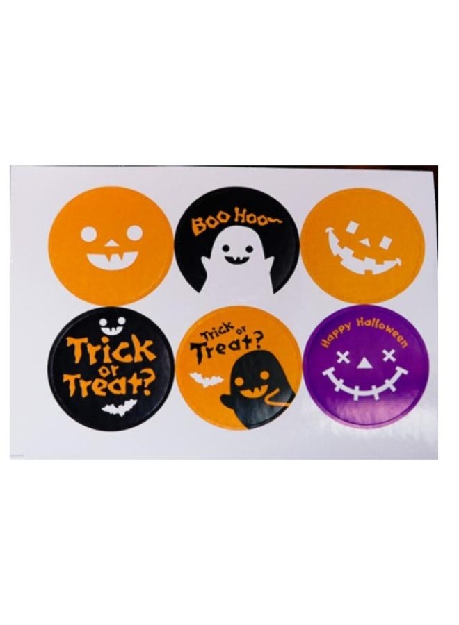 Stickers, Trick or Treat - 6 Sheet, China