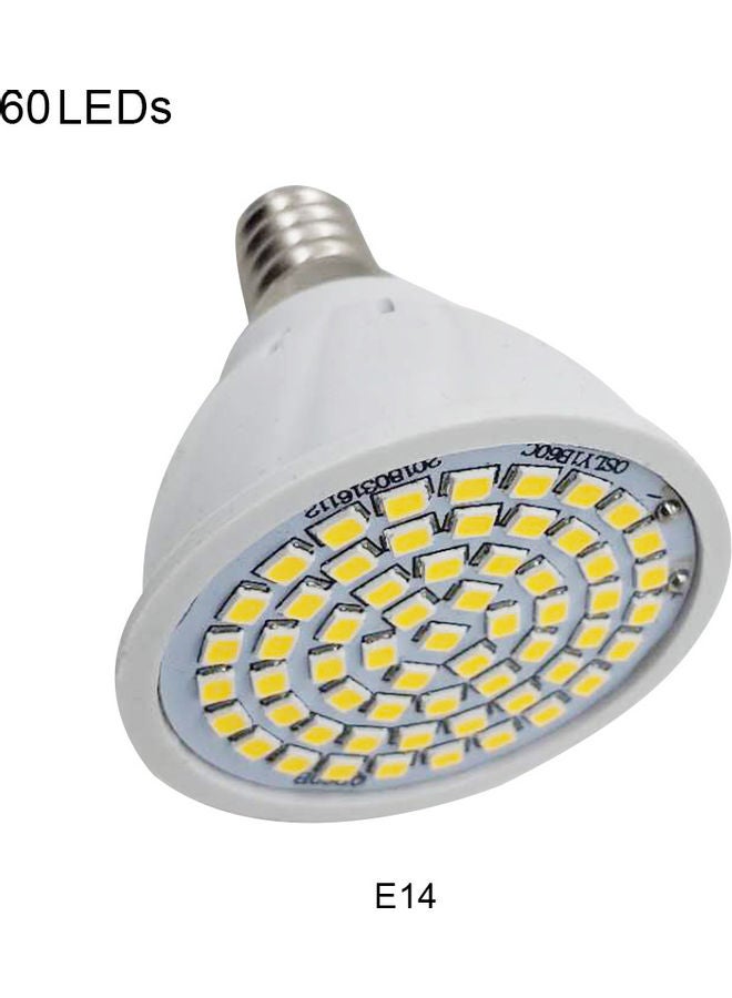 Loquat 60-LED Spotlight Bulb White/Yellow/Silver