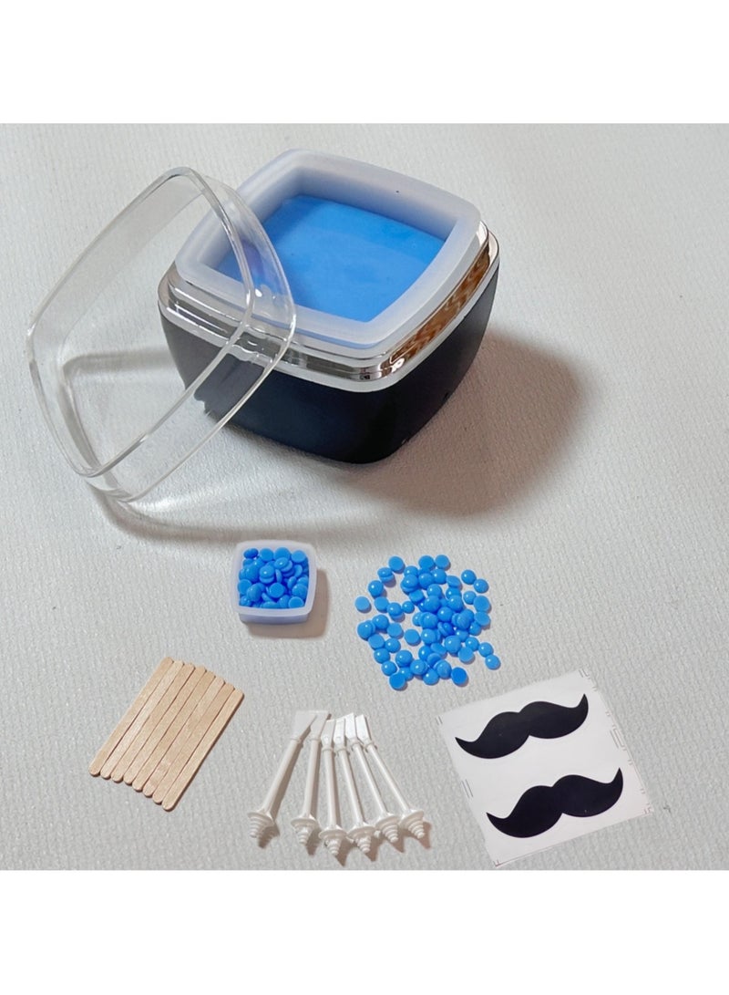 عام ماكينة شمع صغيرة للاستخدام المنزلي، ماكينة شمع يدوية، ذوبان شمع، ماكينة إزالة الشعر بالشمع، محمولة وسهلة النقل. - Image 1