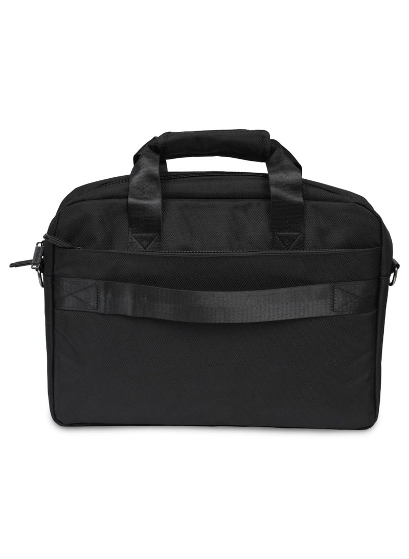 PRESIDENT 15-inch Laptop Case, Premium Lightweight Laptop/Tablet Sleeve with Accessible Front Pocket, Water-Resistance and Secure Zippers Compatible ( BLACK ) 21527 - Image 3