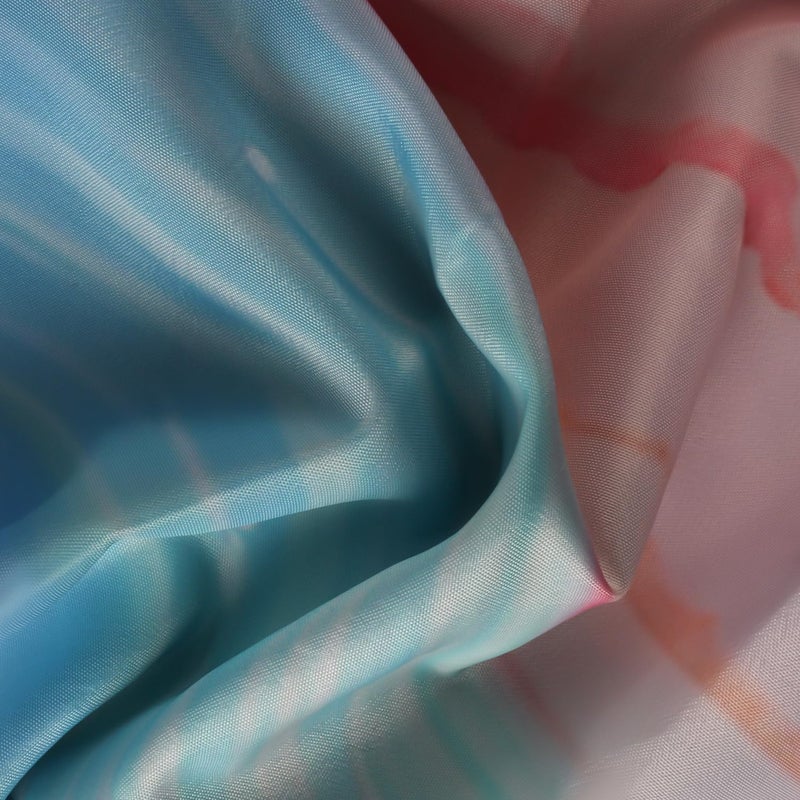 Longan Craft Purple Sunrise Beach Shower Curtain Coastal Seashell Ocean Shower Curtain for Bathroom 72x72 Inch Waterproof Fabric Bathroom Curtain with 12 Hooks Sunset Seafoam Bath Curtain Bathtub Decor - Image 4