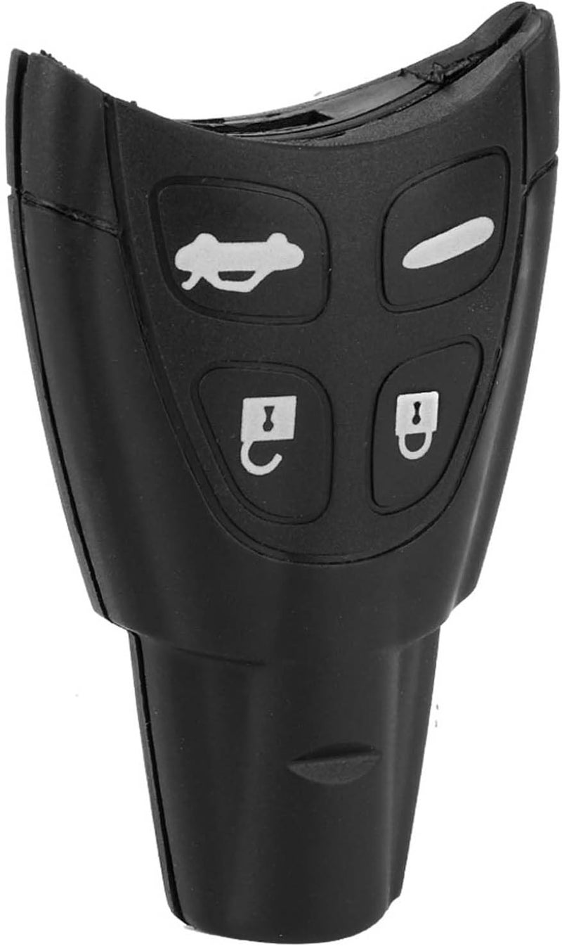 Professional Standard Car Key Shell Replacement for Saab 93 95, 4 Buttons Black Key Case, Perfect for Car Accessories - Image 2