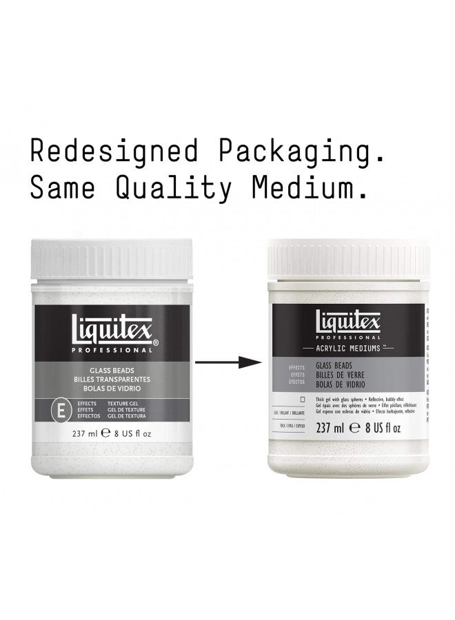 Liquitex Professional Effects Medium, 237ml (8-oz), Glass Beads - Image 2