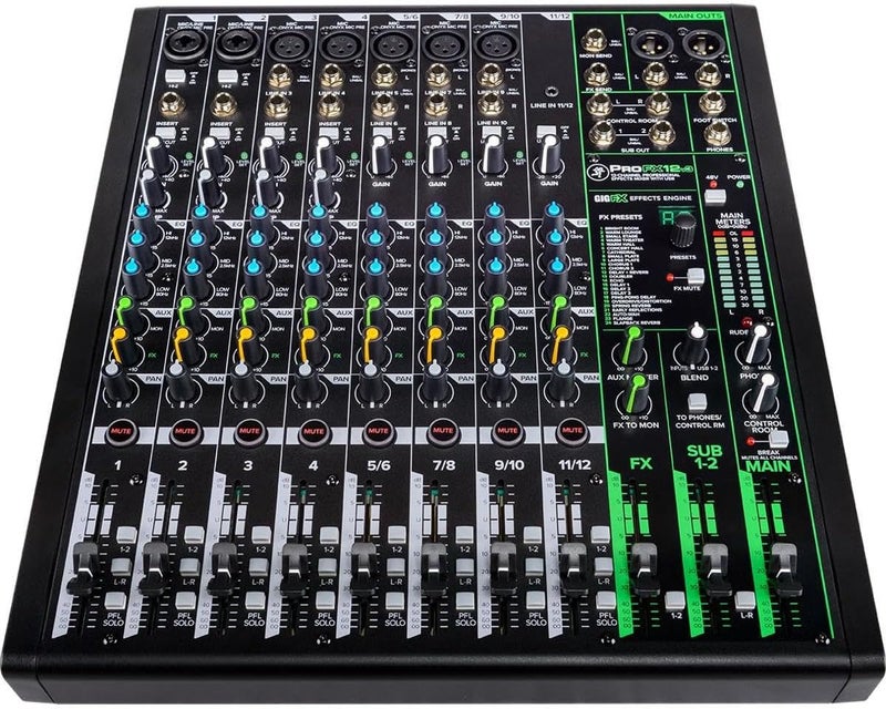 Mackie ProFX12v3 12-Channel Mixer with USB and Built-in Effects - Image 2