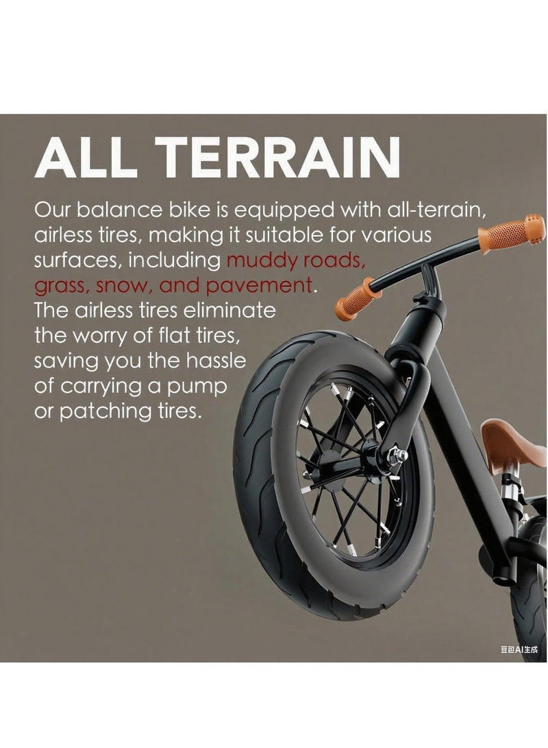 Balance Bike for 2 to 8 Year Old: Baby Bikes for 2 3 4 5 6 7 8Years Old Kids - Toddlers Bicycle No-Pedal for Under 6 Age Boy Girl - Training Toys Cycle Outdoor Birthday Gifts for Boys Girls - Image 2