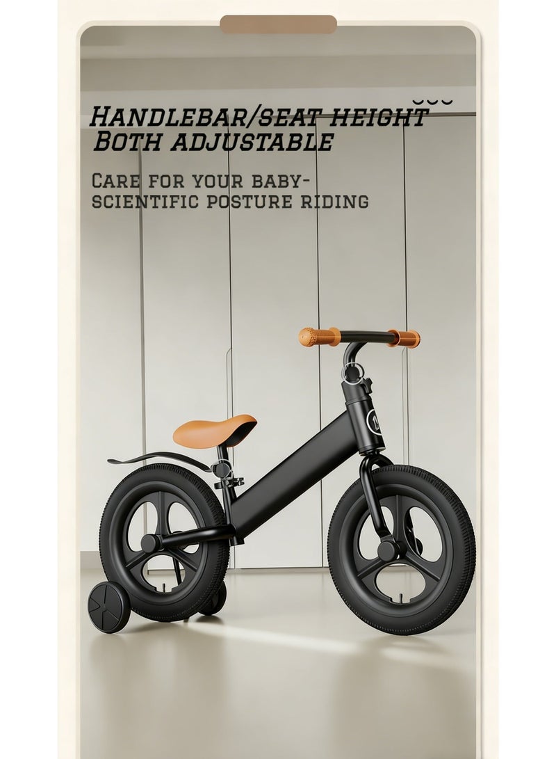 دراجة توازن للأطفال من 2 إلى 8 سنوات - دراجة أطفال 20 إنش بدون دواسات، هدية عيد ميلاد ولعب تعليمية للصبيان والبنات - دراجة هوائية لتعليم الركوب في الهواء الطلق - Image 4