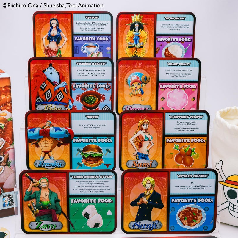 KESS One Piece: Luffyâ€™s Bento Panic Game for Players Ages 10 & Up, Playtime 30 Mins, Anime, Quick to Learn, Feasting Fun: Lunch is Served, with a Side of Panic - Image 4