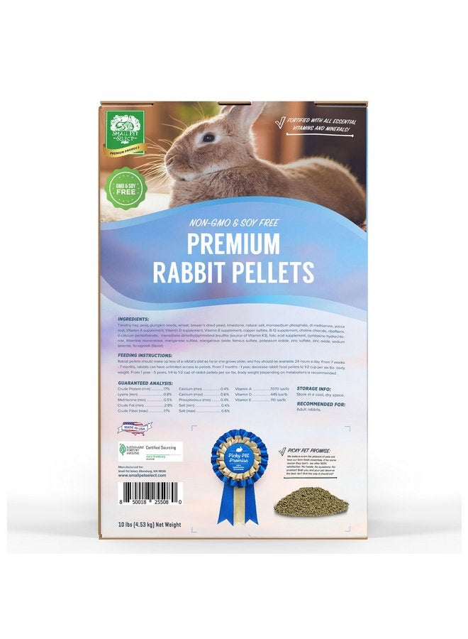 Small Pet Select-Premium Rabbit Pellet Food, Non-GMO, Soy Free. Local Ingredients in Pacific Northwest, 10lb - Image 4