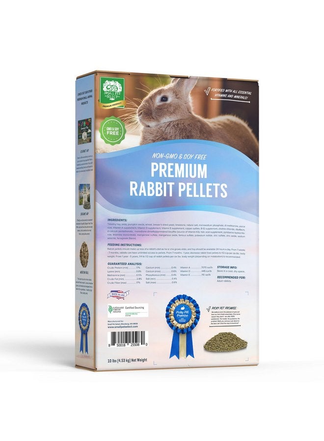 Small Pet Select-Premium Rabbit Pellet Food, Non-GMO, Soy Free. Local Ingredients in Pacific Northwest, 10lb - Image 3