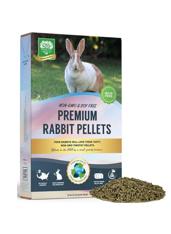 Small Pet Select-Premium Rabbit Pellet Food, Non-GMO, Soy Free. Local Ingredients in Pacific Northwest, 10lb - Image 1