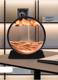 Generic 3D Home Furnishings Dynamic Flow Sand Painting Gold  - Image 1