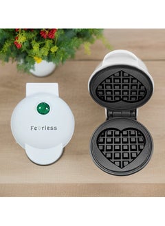 Fearlex Mini Waffle Maker | Pancake maker for Browns, Cookies, Quesadillas, Calzones Or Snacks with ready Light indicator | Non-Stick Coated Plates with Premium Quality Material  - Image 3
