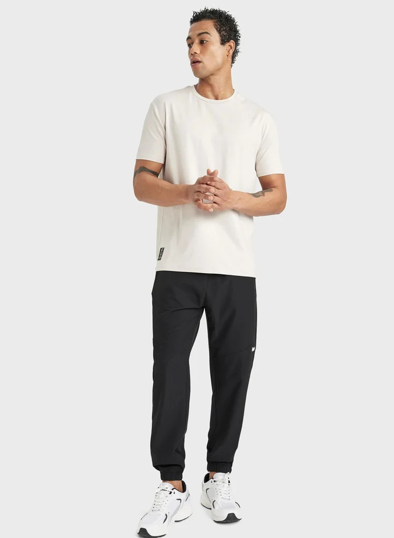DeFacto Defactofit Standard Fit Crew Neck Short Sleeve T-S