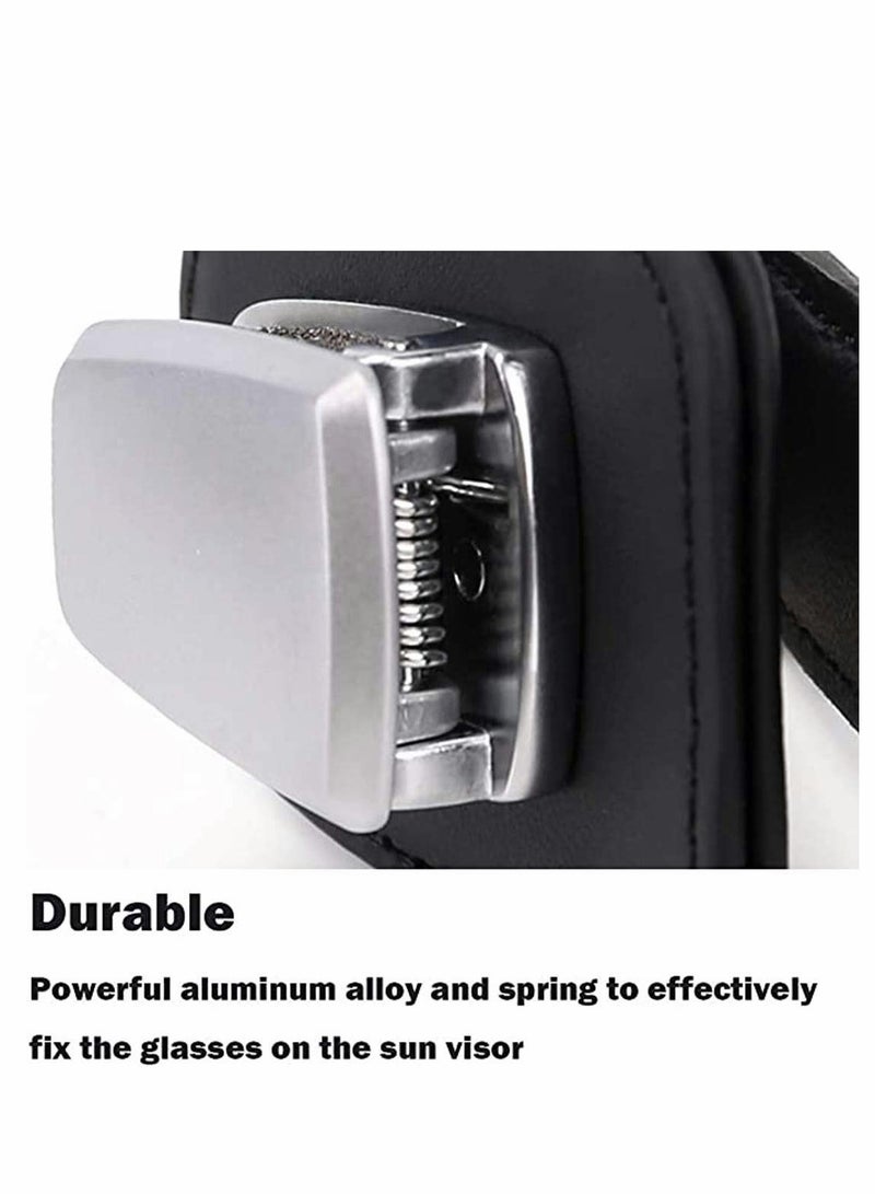 Excefore 1 Pcs Car Glasses Holder Sunglasses Clip Sun Visor Clip Car Ticket Card Clip Holder Auto Vehicle Accessories - Image 4