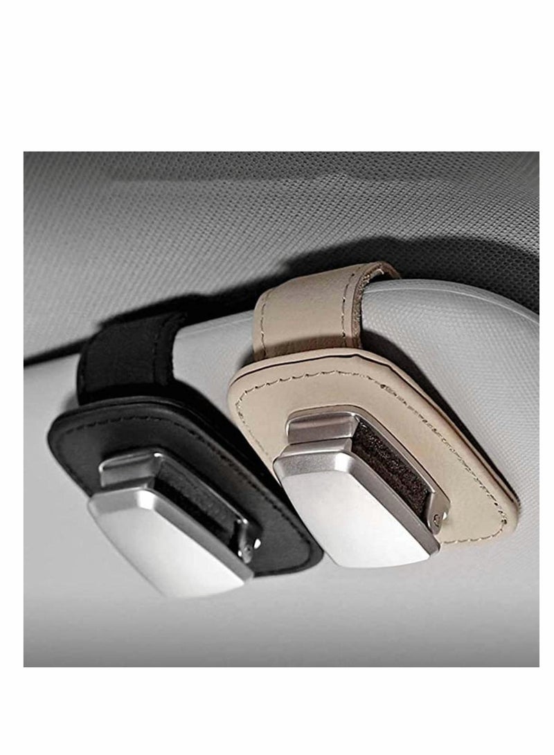 Excefore 1 Pcs Car Glasses Holder Sunglasses Clip Sun Visor Clip Car Ticket Card Clip Holder Auto Vehicle Accessories - Image 3