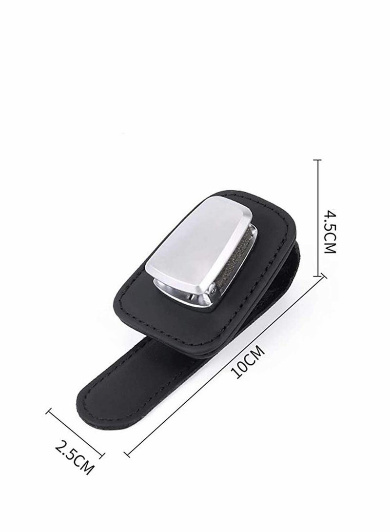 Excefore 1 Pcs Car Glasses Holder Sunglasses Clip Sun Visor Clip Car Ticket Card Clip Holder Auto Vehicle Accessories - Image 2