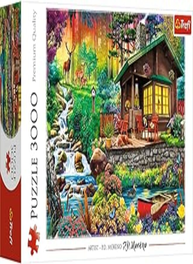 Trefl 3000 Cabin in the woods