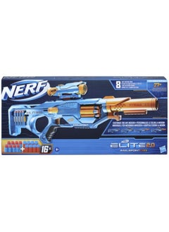 HASBRO - GAMING Nerf Elite 2.0 Eaglepoint RD-8 Blaster Blue And Orange 25.7 x 54.6 x 6.7 cm HNEF0423EU4  - Image 4