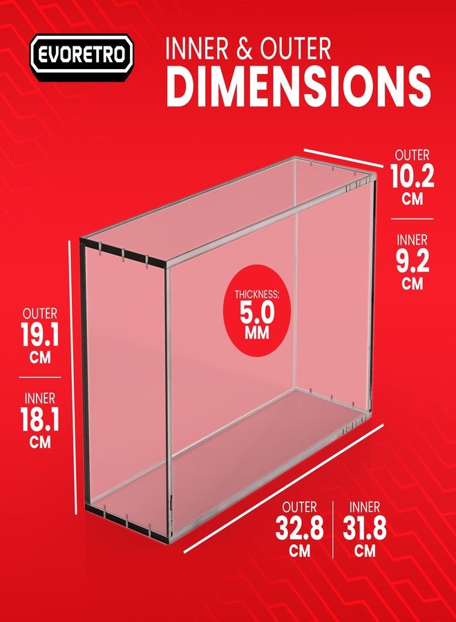EVORETRO Acrylic Case Display for Pokemon TCG Ultra-Premium Collection Charizard Pack of 1 - Image 3